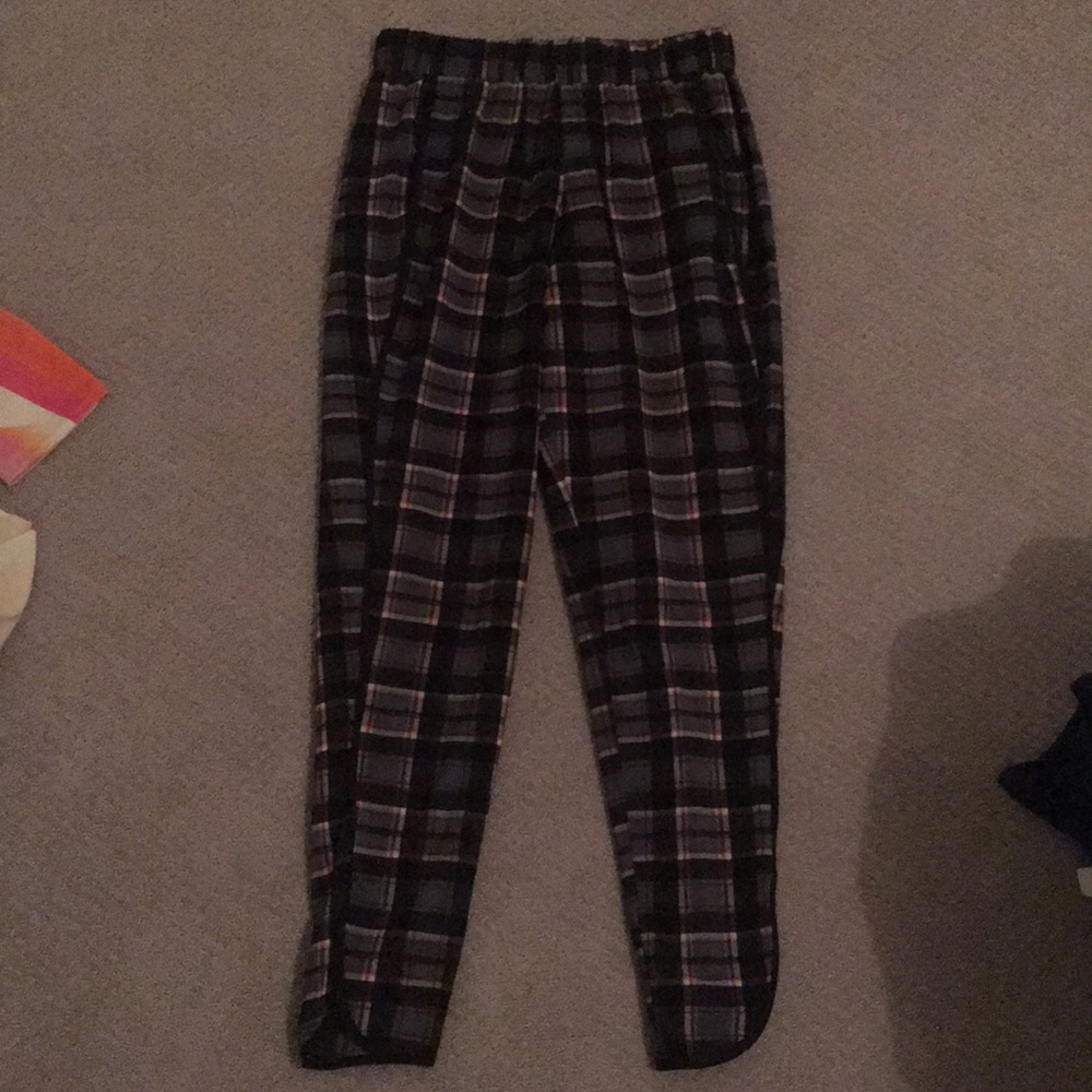 WAYF plaid pants